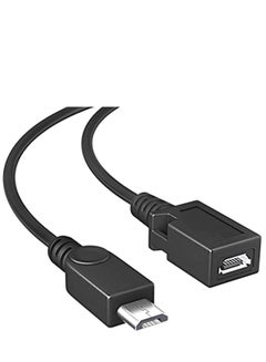 اشتري محول USB OTG ، سلك طاقة USB من النوع A أنثى إلى Micro USB ذكر وأنثى متوافق أيضًا مع Android Windows Phone and Tablet - 2 Pack في الامارات