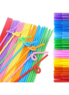Buy Flexible Plastic Straws (100 PCS) in Egypt