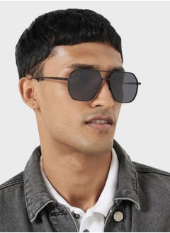 اشتري Polarized Lens Square Aviator Sunglasses في الامارات