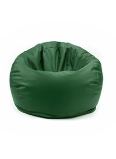 اشتري Faux Leather Bean Bag With Polystyrene Beads Filling (S, Forest Green) في الامارات