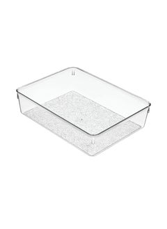 اشتري Basic Cosmetic Tray 22.5X14X3.6Cm - White في الامارات