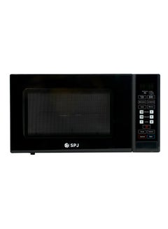 Buy SPJ Microwave Oven 34L, 1000W With 6 Power Levels, Digital Microwave, 99 Minutes Timer, Grill 1300W, Easy to Use, Color - BLACK, MWBLU-34L006 in UAE