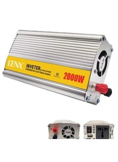 Buy DENX DX129 2000W 12V to 220V Automotive Power Inverter with USB Port and Fast Charger in Saudi Arabia