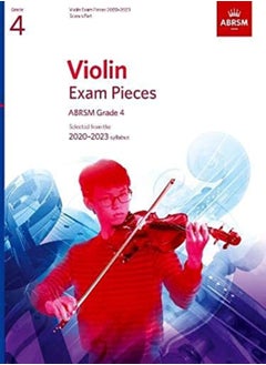 Buy Violin Exam Pieces 20202023 Abrsm Grade 4 Score & Part Selected From The 20202023 Syllabus by ABRSM Paperback in UAE