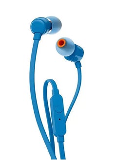 Buy Jbls Earbuds J-011 Pure Bass In-Ear Headphone Blue in Saudi Arabia