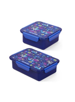 Buy Eazy Kids Lunch Box Set Astronauts-Blue in UAE