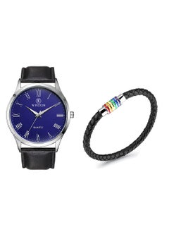 اشتري Leather Analog Watch Set WWT6803 في السعودية