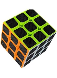 اشتري Magic Speed Cube 3x3 with Carbon Fibre Sticker في مصر