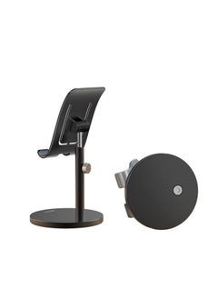 Buy C70 Universal Fold Flexible Adjustable Telescopic Phone Holder | Table Phone Holder Black in UAE