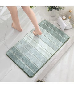 Buy SYOSI Non Slip Bathroom Rug - Quick-Drying Microfibre Shower Mats for Bathroom, Toilet, Bath Tub, Jacuzzi - Soft Absorbent Bath Mat & Floor Rugs for Shower, Kitchen-Machine-Washable - 17x24 in UAE