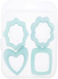 Buy Gondol multi shapes biscuit mould, 4 pieces - assorted color in Egypt