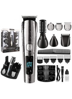 Buy Shaving Machine for Men,Hair Trimmer for Men,Electric Hair Clippers Beard Razor Grooming Kit,Men's Shaver for Hair, Beard, Ears, Face, Nose Hair, Armpit Hair, etc. in UAE