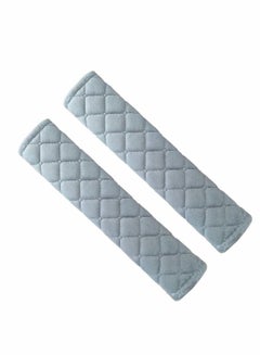 Buy 2Pcs Car Seat Belt Cover Pads, Shoulder Seatbelt Pads Cover, Safety Belt Strap Shoulder Pad for Adults and Children(Gray) in UAE
