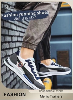 Buy Men's Trainers,Breathable Athletic Shoes,Fashion Casual Sports Shoes,Comfort Fitness Shoes For Men,Lace-up Low Top Sneaker For Running Jogging Hiking Walking And Outdoor Use in Saudi Arabia