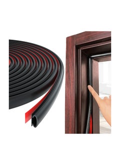 Buy Door Seal Strip 6 M Door Weather Stripping Self-Adhesive Rubber Door Insulation Weather Strip for Window and Door Soundproofing D Shape Weatherstripping for Door Frame Gap Blocker in UAE