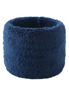 اشتري Unisex Winter Warm Knitted Neck WarmerSapphire Blue Sapphire Blue في السعودية