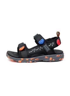 Buy 2024 Spring Summer Kids Sandals Lightweight Velcro Boys Beach ShoesBlack Black in UAE