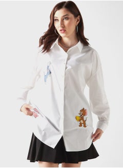 Buy Tom & Jerry Print Shirt in UAE