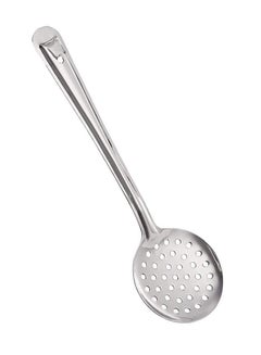 Buy Stainless Steel Skimmer Mesh Fry Spoon, Jhara Spoon for Puri, Steel Zara Spoon in UAE