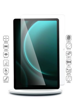 Buy 9H Ultra HD Tempered Glass Screen Protector For Samsung Galaxy Tab S9 FE 5G 2023 Clear in Saudi Arabia
