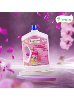 Buy Dream Floor Long Lasting Rose Fresh Floor Cleaner & Disinfectant - 3L in Saudi Arabia