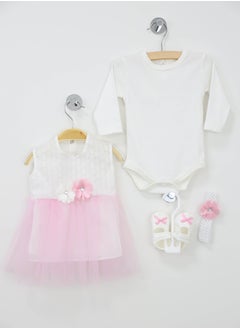 اشتري 4-Piece Baby Dress Gift Set في السعودية