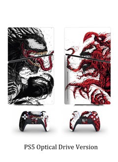 Buy PS5 Slim Optical Drive Version Sticker, Sony PS5 Slim Console Controller Skins Set, Skin Wrap Decal Sticker PS5 Slim Optical Drive Version, Protective Film Sticker for Venom,  Vinyl Cover Sticker in Saudi Arabia