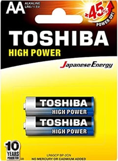 Buy TOSHIBA LR 06 AA 2 BATTERY in UAE