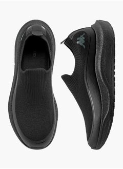 Buy Mens Textured Slip-On Sports Shoes with Pull Tabs in Saudi Arabia