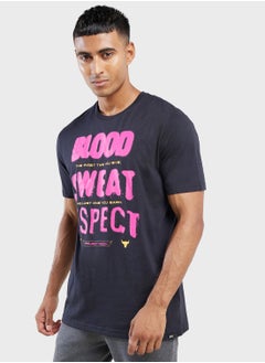 Buy Project Rock Bsr Graphic T-Shirt in UAE