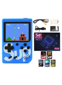 Buy SUP Game Box Plus 400 in 1 Retro Mini Gameboy Console 3.0 Inch - Portable Rechargeable Single Player in UAE