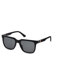 Buy Men's Square Shape   Sunglasses SPLN34M54Z42Y - Lens Size: 54 Mm - Total Shiny Black in Saudi Arabia