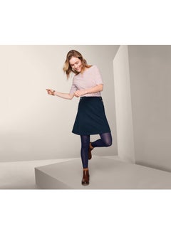 Buy Women Jersey Midi Skirt, Navy in Saudi Arabia