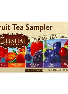 اشتري Fruit Tea Sampler Caffeine Free 5 Flavors 18 Tea Bags 1.4 oz (40 g) في الامارات