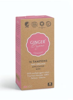 Buy Ginger Organic Mini 16 Tampons in UAE