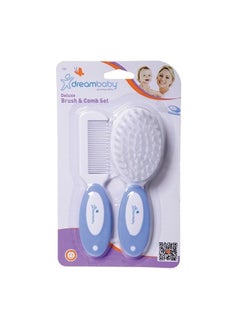 Buy Dreambaby - Deluxe Brush & Comb Set Blue - G327 in Egypt