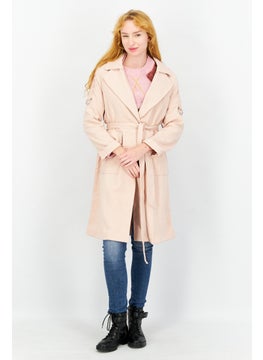 اشتري Women Roast Bayer Belted Trench Coat, Rose Smoke في الامارات