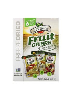 Buy Freeze Dried Fruit Crisps Variety Pack 6 Single Serve Bags 2.26 oz 64 g in UAE