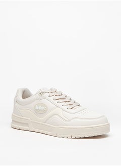 اشتري Women'S Logo Detail Casual Sneakers With Lace-Up Closure في الامارات