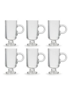 Buy 6-Piece Royal Leerdam Sentido Coffee Mug Set 260 ml in UAE