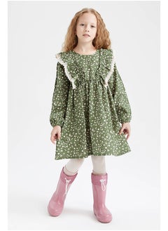 اشتري Girl Green Woven Dress في مصر