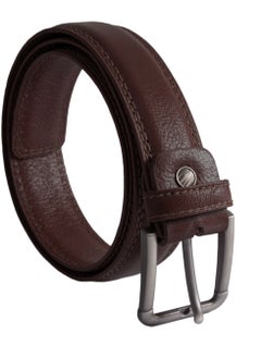 Buy Men's Leather (1016) Belt-Classic & Fashion for Work Business and Casual in Egypt