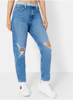 Buy Tapered Mom Jeans in UAE