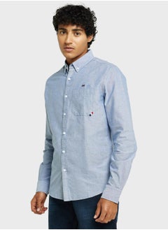 Buy Thomas Scott Classic Slim Fit Pure Cotton Casual Shirt in Saudi Arabia