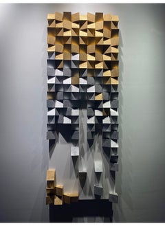 اشتري Abstract Wood Wall Art By Woodeometry في مصر