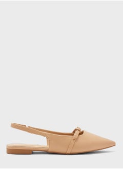 اشتري Pointed Slingback Flat Shoe في الامارات