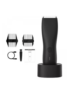 Buy Rechargeable And Waterproof Facial And Body Hair Trimmer - Black in Saudi Arabia