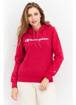 اشتري Women Sportswear Fit Long Sleeves Outdoor Hoodie, Red في الامارات