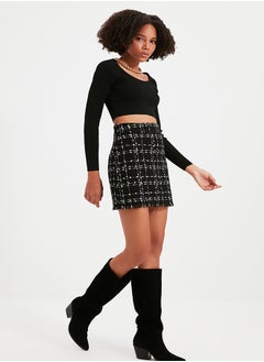 Buy Skirt - Black - Mini in Egypt