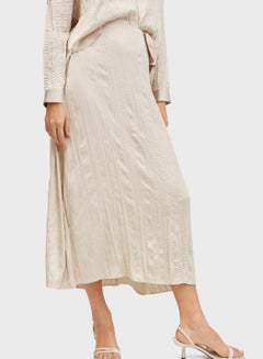 Buy Knitted Midi Skirt in UAE